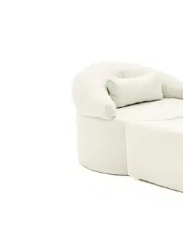 Rozkládací křeslo Pitta - Cream