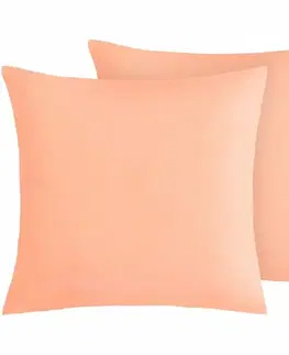 Bellatex Bavlněné povlaky na polštář oranžová, 45 × 45 cm, 2 ks, 45 x 45 cm