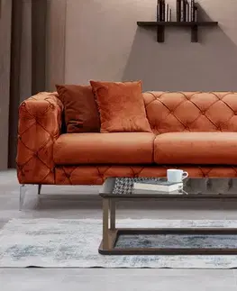 Trojmístná pohovka Como - Orange