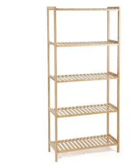 Koupelnový regál WABISABI RACK 5, bambusový