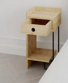 Noční stolek Sirius Left Oak 2