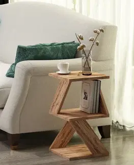 Odkládací stolek Albeni Atlantic Pine