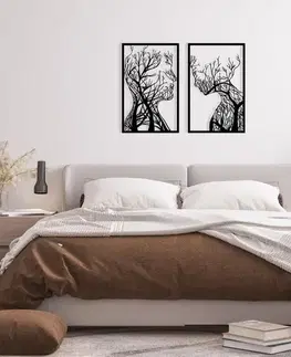 Dekorativní kovový doplněk na zeď Lutuf