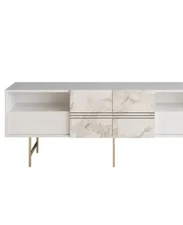 TV stolek Derin - White