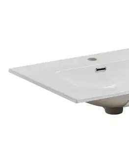 Elvisia Keramické umyvadlo SKY 80 | 80-8099 | bílý lesk 80 cm