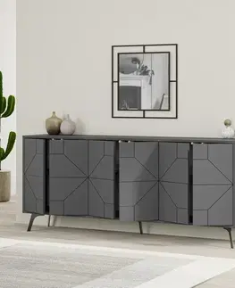 Skříňka Dune Anthracite 2