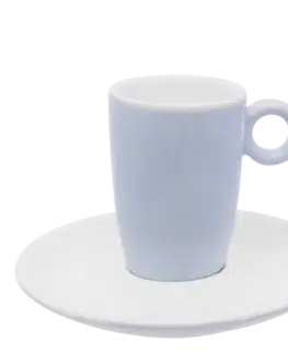 Mokka šálek vysoký bleděmodrý 90 ml - RGB - 451750
