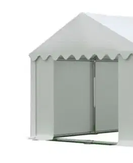 Skladový stan 4x6m bílá PREMIUM