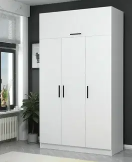 Šatní skříň Kale 235 - White