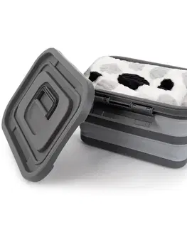 4Home Skládací silikonový úložný box s víkem Storage