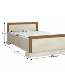 Postel ROYAL 160x200 Tempo Kondela