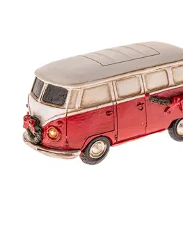 Polyresinové svítící autíčko Busík, 11,5 cm