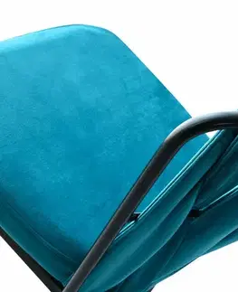 Sada jídelních židlí Kusakli Blue and Black, 2 ks, 2 ks
