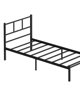 Rám jednolůžkové postele Cemre - Black 90x190