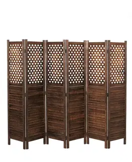 Designový paraván 6dílný Dekorhome