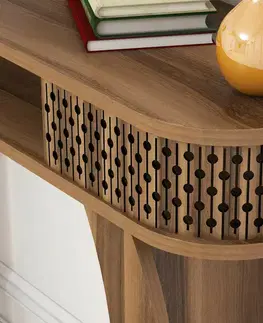 Dekorativní stolek Damla Walnut