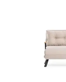 Rozkládací křeslo Sando v2 Single - Cream