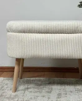 Lavice s úložným prostorem MINI OSLO LINEN