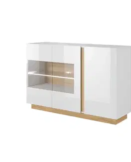 Komoda s vitrínou CITY Tempo Kondela