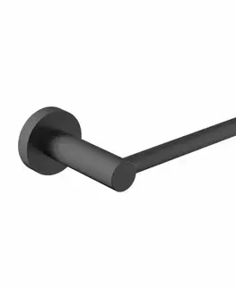 Sapho XR723B X-Round držák toaletního papíru, bez krytu, černá