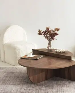 Konferenční stolek Podium - Walnut