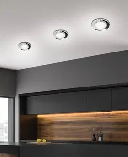 Stropní svítidlo kulaté s očkem bílé LED SSP-26