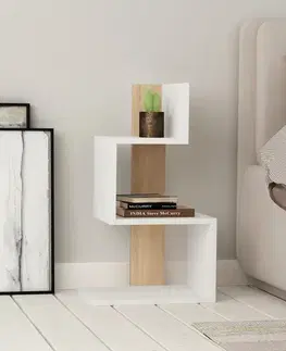Odkládací stolek Rosie White Oak