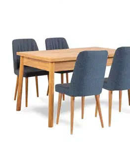 Set stolu a židlí (6 kusů) Costa Atlantic Navy Blue