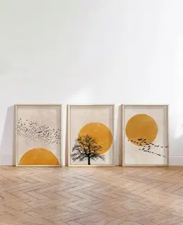 Dekorativní obraz HUHU147 3 ks Asirgroup