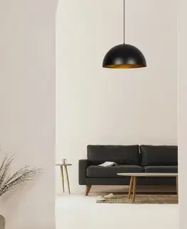 Závěsný lustr Mini Sivani - MR - 723, černá-zlatá