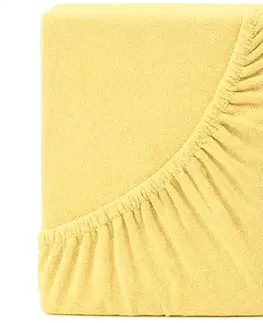 4Home Froté prostěradlo IDEAL žlutá, 140–160 x 200 cm, 140–160 x 200 cm