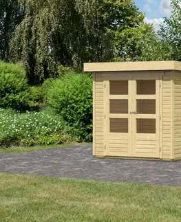 Dřevěný zahradní domek ASKOLA 2 Lanitplast