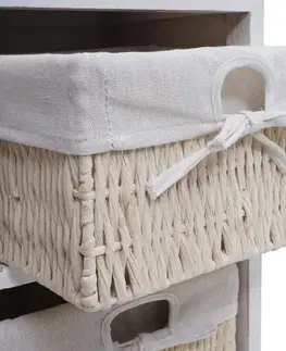Vysoká koupelnová skříňka H20