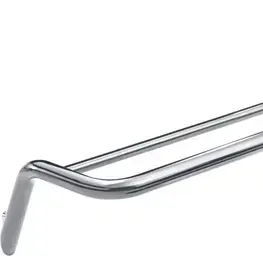 DEANTE Silia chrom Věšák na ručníky, dvojitý nástěnný ADI_0631