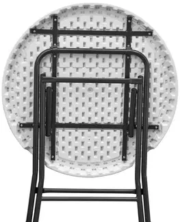 Skládací stůl CATERING Ø 80 cm - POSLEDNÍ 1 KS