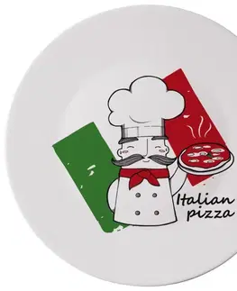 PROHOME - Talíř Pizza 33cm dekor