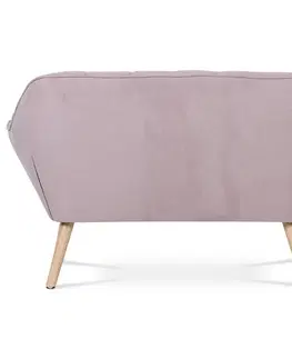 Dvoumístná pohovka AK-322 PINK2, růžová