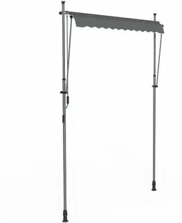 Balkónová markýza Apollo 250 cm, šedá, 250 cm