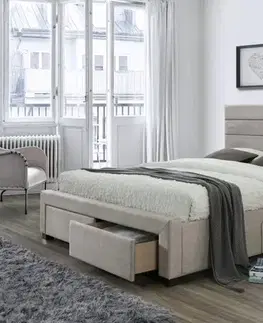 Postel KAYLEON 160 s úložným prostorem Halmar