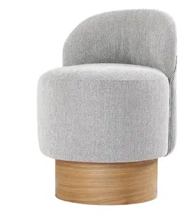 Taburet  Barren Puf Grey