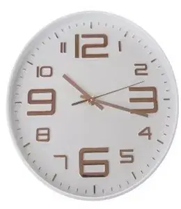 Nástěnné hodiny Modern, pr. 30,5 cm, plast