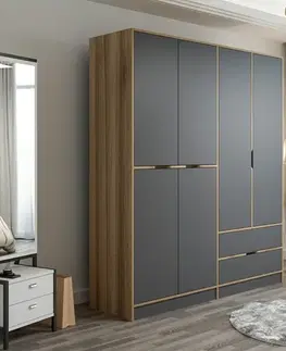 Šatní skříň Elina - 7199