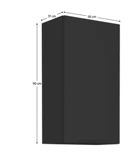 Horní skříňka SIBER 50 G-90 1F Tempo Kondela