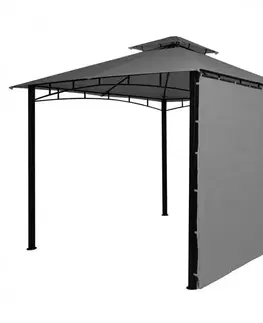 Pergola se stahovací střechou 2,5x2,5 m