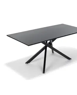 Jídelní stůl MATRIX 180, černé dřevo
