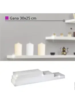 Nástěnná polička GANA 30x25 Tempo Kondela