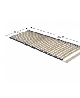 Lamelový rošt v rámu TWINPACK Tempo Kondela