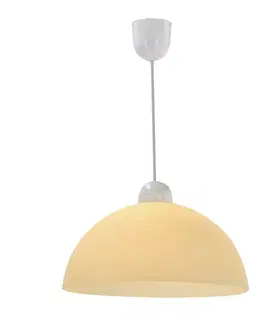 Závěsná lampa Vanilia 22 1x60W E27 krémové stínidlo