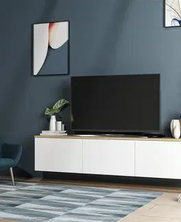 Televizní stolek Neon White