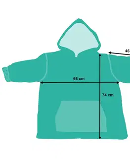 4Home Beránková mikina mikroplyš Kostka, uni S - dětské